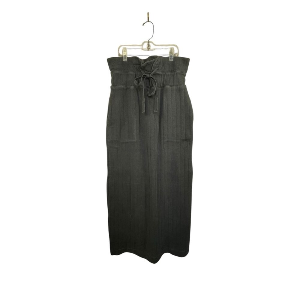 Free People Beach Maxi Skirt Black Size Medium